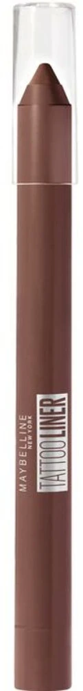 Maybelline TATTOO LINER GEL PENCIL 911 Smooth Walnut akių kontūro pieštukas Želė Ruda