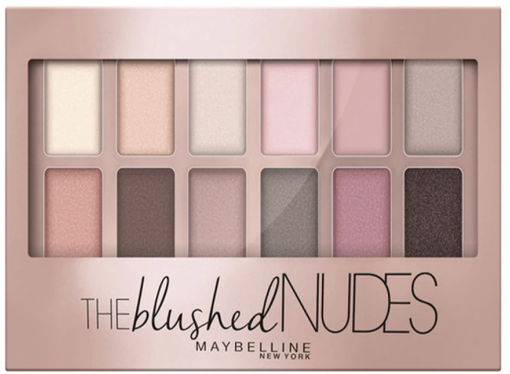 Maybelline ŠEŠĖLIŲ PALETĖ BLUSHED NUDES