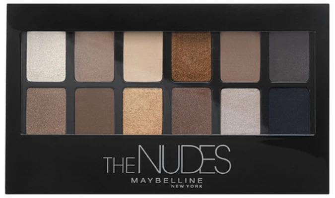 Maybelline The Nudes šešėlių paletė