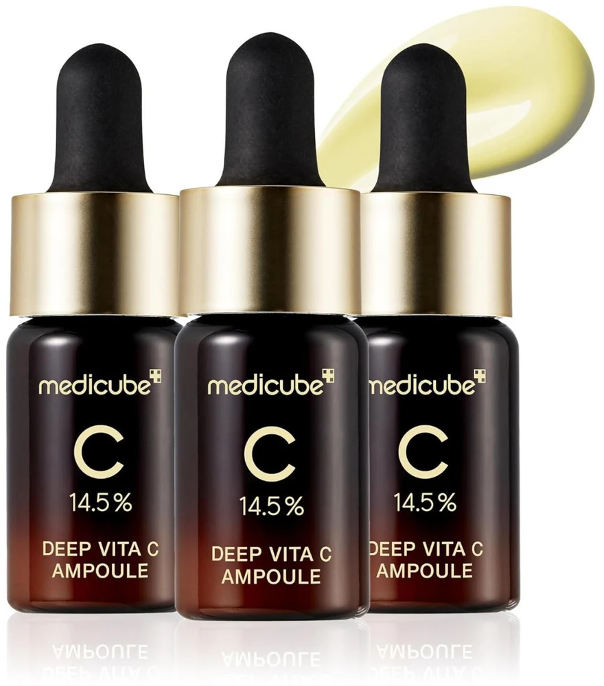 Medicube Deep Vita C Ampoule 2.0 Set veido ampulės, 3 x10 ml