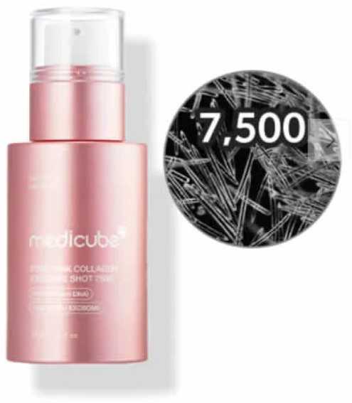 Medicube PDRN Rožinė Collagen Exosome Shot 7500 veido serumas, 30 ml