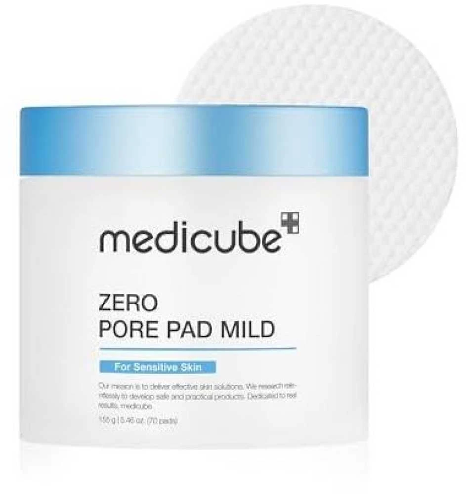 Medicube Zero Pore Pad Mild Šveičiamieji Veido Padeliai 2.0, 70 vnt. / 155 g.