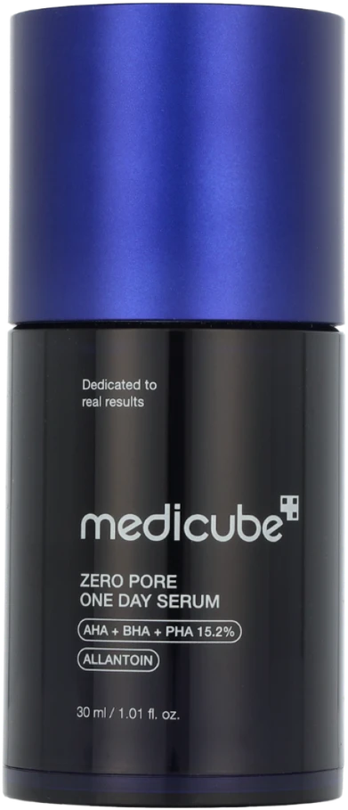 Medicube Zero Pore One-day Serumas Išsiplėtusioms Poroms su Rūgštimis, 30 ml