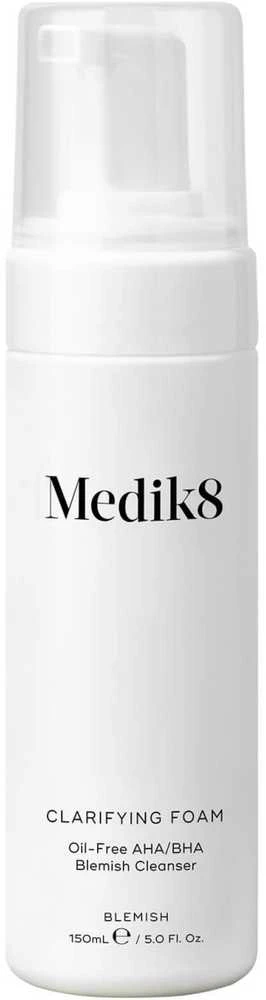 Medik8 Gaivinantis Foam Refreshing Blemish Valiklis valomosios veido putos, 150 ml