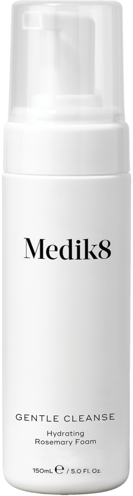 Medik8 švelnus valomasis gelis (drėkinamosios rozmarinų putos) 150 ml 150 ml makiažo valiklis