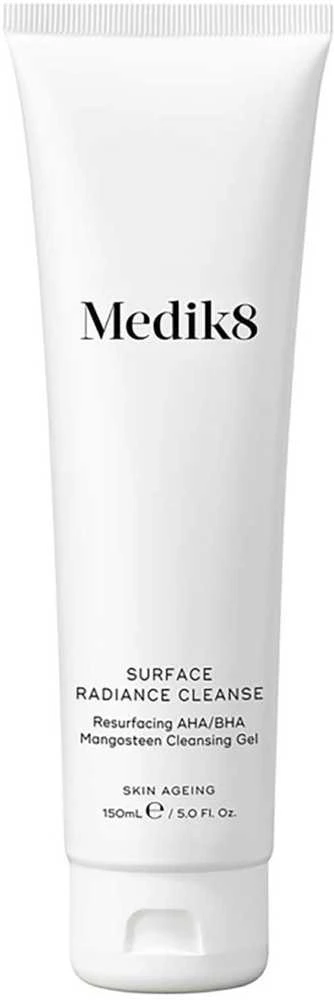 Medik8 Surface Radiance Cleanse Cleansing Gel skaistinamasis gelinis veido prausiklis, 150 ml