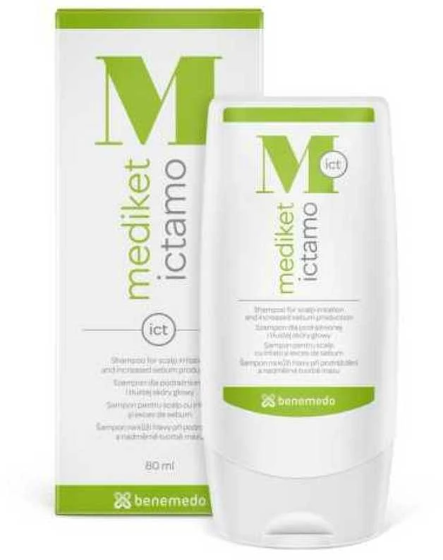 Mediket ictamo šampūnas, 80 ml
