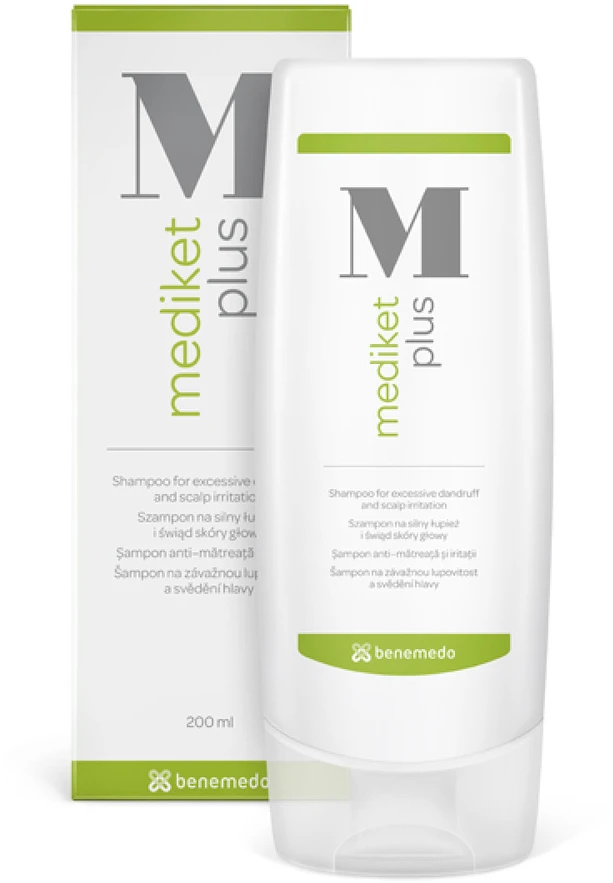 Mediket plus šampūnas, 200 ml