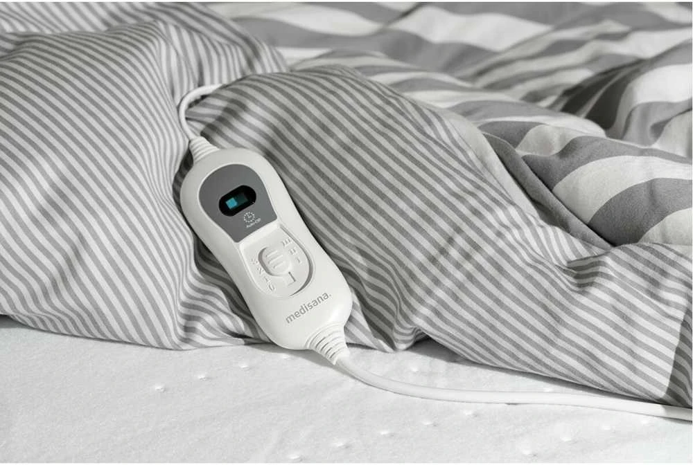 Medisana | Heated Underblanket (150 x 80 cm) | HU 666 | Number of heating levels 3 | Washable | Elektrinė šildyklė | Pilkas