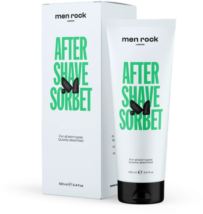 Men Rock After Shave Sorbet Kremas-šerbetas po skutimosi, 100 ml