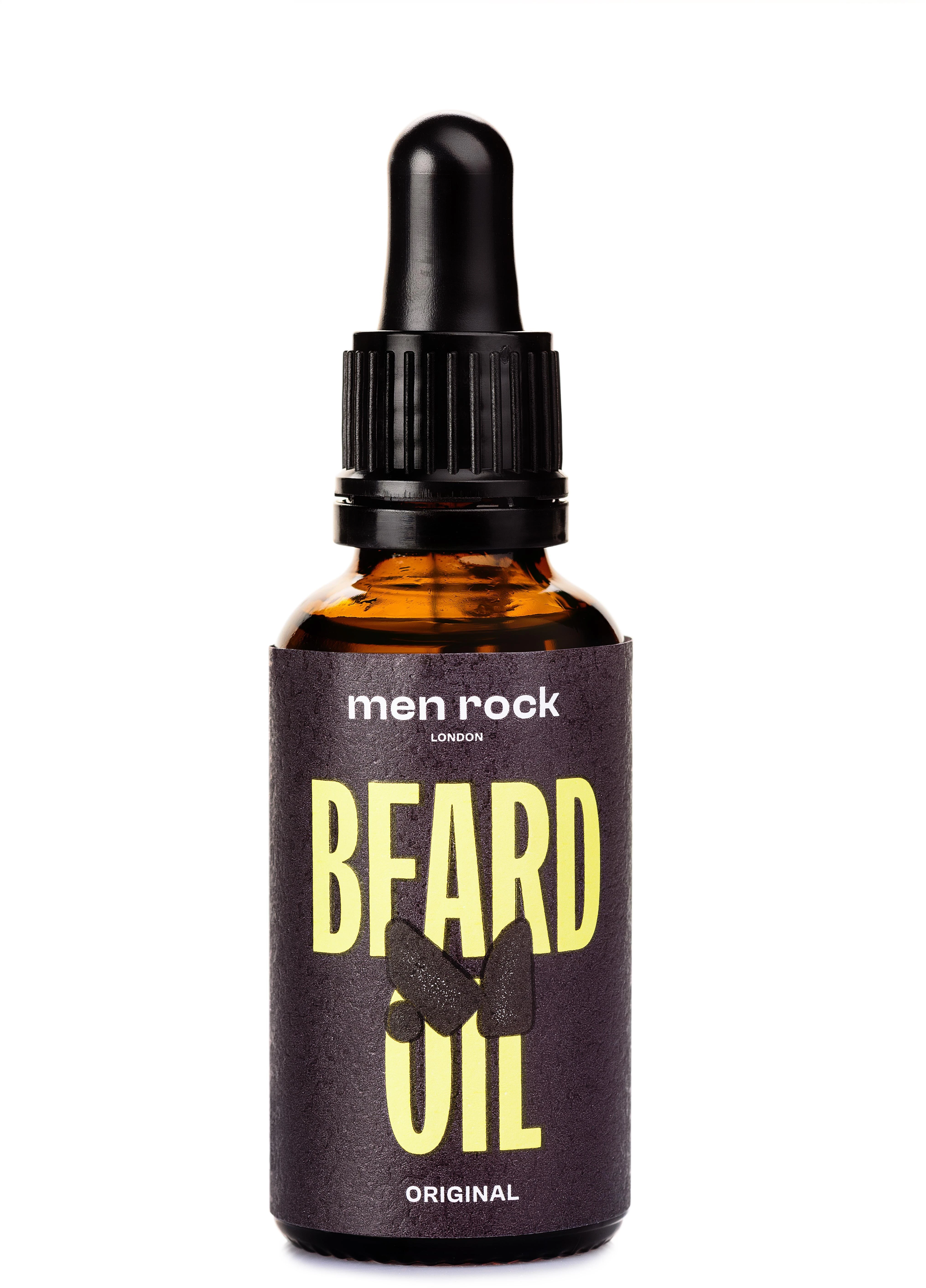 Menrock Men Rock Beard Oil Original Barzdos aliejus, 30 ml