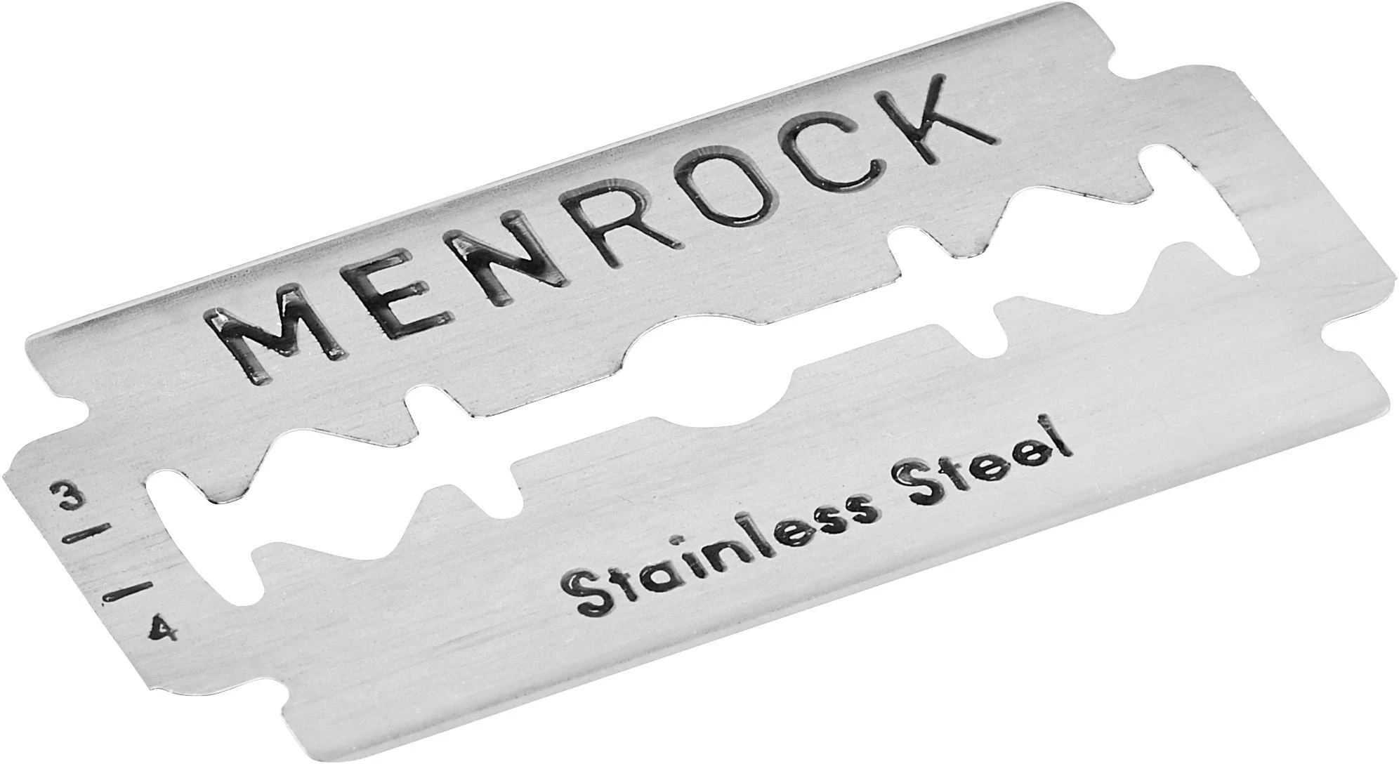 Men Rock Double Edged Razor Blades Dviašmeniai skutimosi peiliukai 5 vnt.