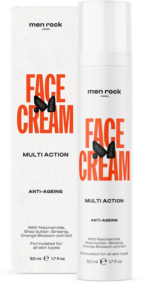 Men Rock Face Kreminis Multi Action Daugiafunkcis veido kremas vyrams, 50 ml