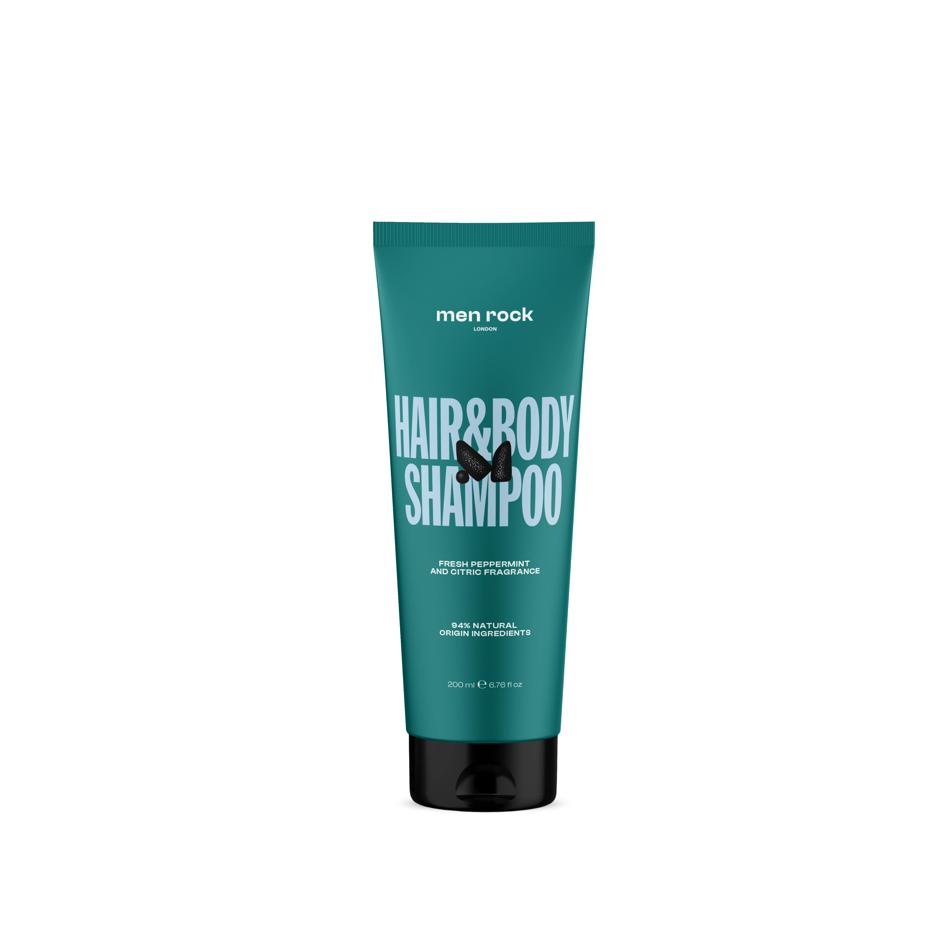 Men Rock Hair&Body Šampūnas Šampūnas ir kūno prausiklis vyrams, 200 ml