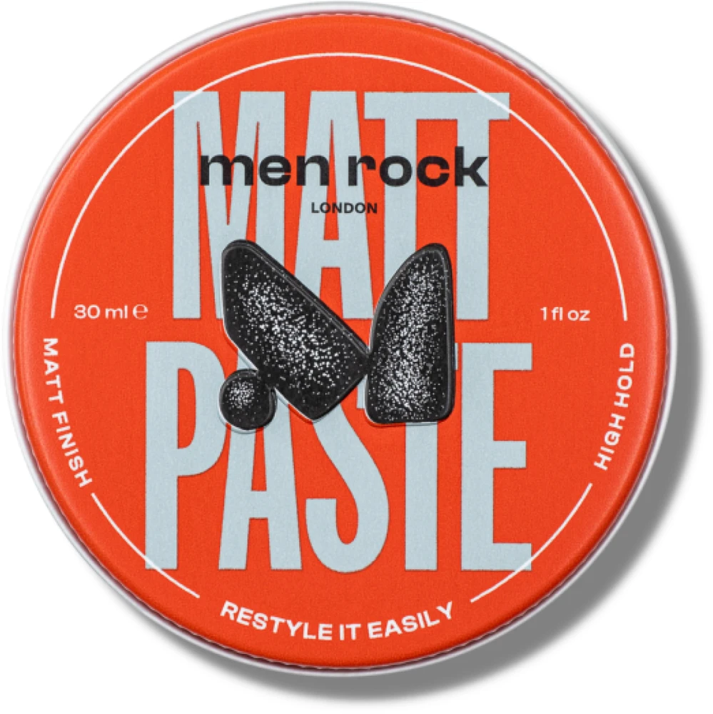 Men Rock Matt Paste matinė plaukų pasta, 30 ml