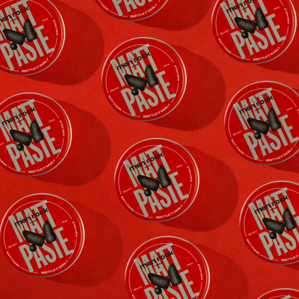 Men Rock Matt Paste matinė plaukų pasta, 30 ml