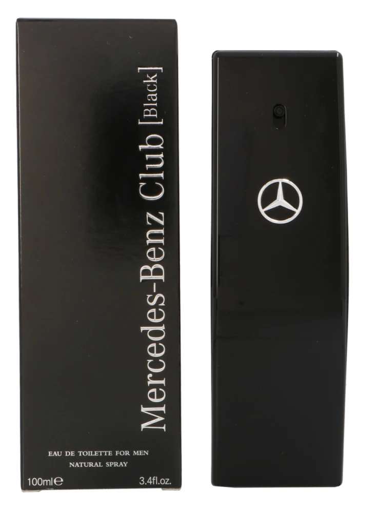 Mercedes Benz Club Juodas EDT tualetinis vanduo, 100 ml