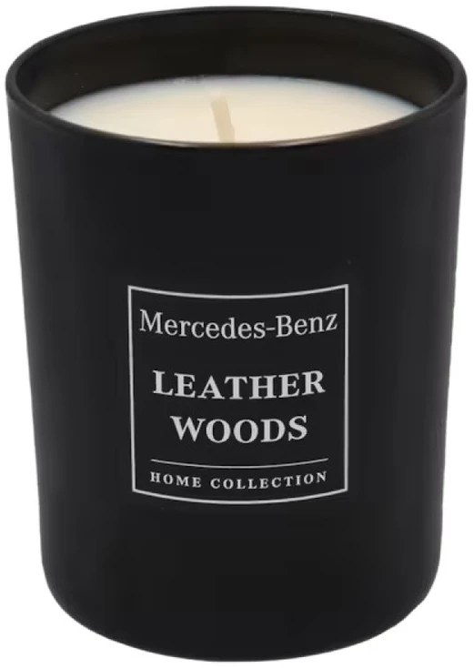 Mercedes-Benz Leather Woods Woody Scented Candle, 180 g