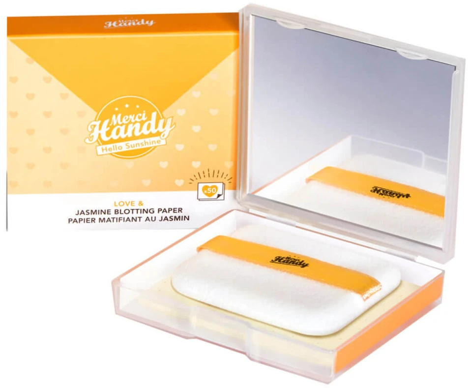 „Merci Handy Hello Sunshine Love & Jasmine“ valomasis sugeriamasis popierius, 50 vnt.