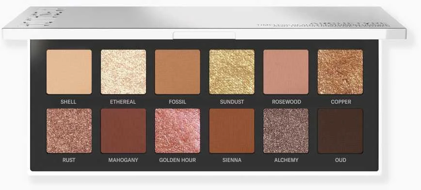Mesauda Archetype Eyeshadow Palette Archetype II akių šešėlių paletė, atspalvis: 102 Warm Nudes, 12 g