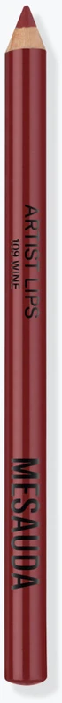 Mesauda Artist Lips Lip Pieštukas drėkinamasis lūpų pieštukas, atspalvis: 109 Wine, 1,14 g