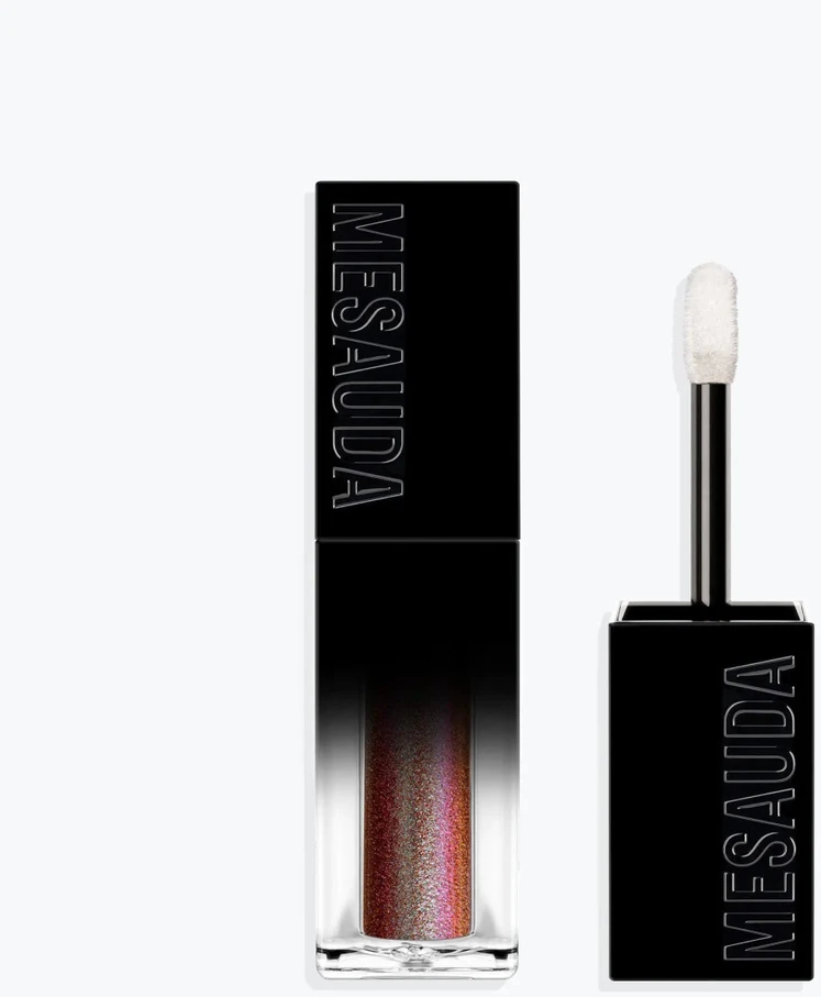 Mesauda Galactic Liquid Eyeshadow skysti akių šešėliai, atspalvis: Eclipse, 4,5 ml