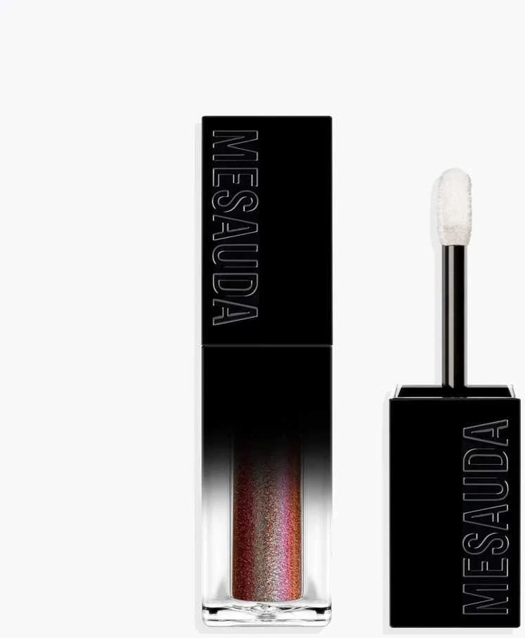 Mesauda Galactic Liquid Eyeshadow skysti akių šešėliai, atspalvis: Eclipse, 4,5 ml