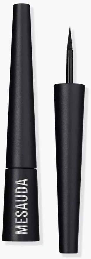 Mesauda Milano Dip Liner Matte Atsparus vandeniui Akių apvadas vandeniui atsparus akių kontūro apvadas, atspalvis: Juodas, 2,5 ml