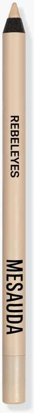 Mesauda RebelEyes Atsparus vandeniui Eye Liner vandeniui atsparus akių pieštukas, atspalvis: 105 Cotton, 1.2 g
