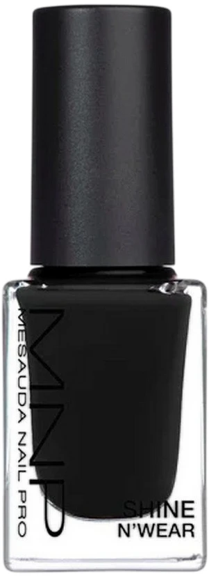 Mesauda Shine N' Wear Nagų lakas 299 Back To Juodas, 10 ml