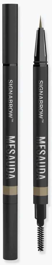 Mesauda Signabrow Brow Pen antakių pieštukas, atspalvis: 101 Skirtas šviesiems plaukams, 0,6 g