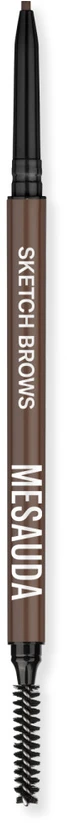 Mesauda Sketch Brows Automatic Eyebrow Pieštukas išsukamas vandeniui atsparus antakių pieštukas, atspalvis: 103 Auburn, 0.09 g