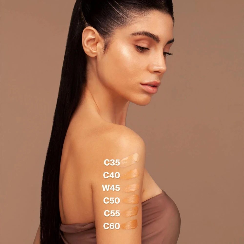 Mesauda The Skin Moisturizing Foundation drėkinamasis makiažo pagrindas, atspalvis: C55, 30 ml