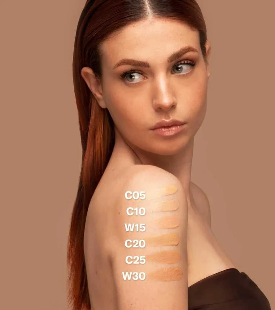 Mesauda The Skin Moisturizing Foundation drėkinamasis makiažo pagrindas, atspalvis: C20, 30 ml