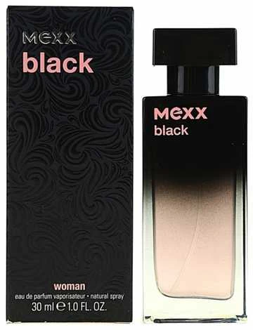Mexx Juodas Woman EDP parfumuotas vanduo moterims, 30 ml