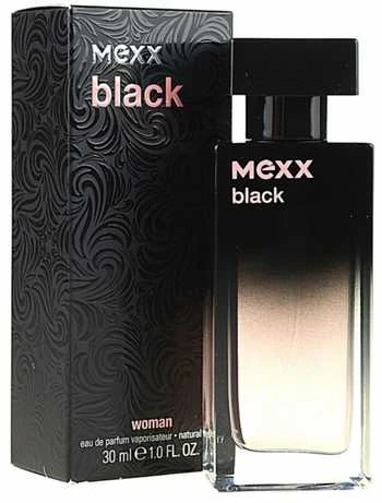 Mexx Juodas Woman EDP parfumuotas vanduo moterims, 30 ml
