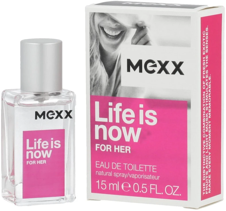Kvepalai moterims Mexx Life Is Now For Her EDT 15 ml