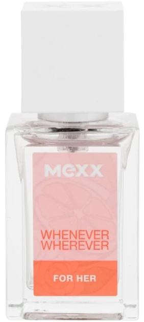 Mexx Whenever Wherever EDT tualetinis vanduo moterims, 15 ml