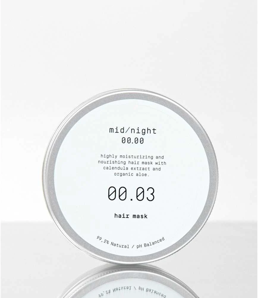 Mid/night 00.00 00.03 Hair Mask kondicionuojanti kaukė plaukams, 200 ml