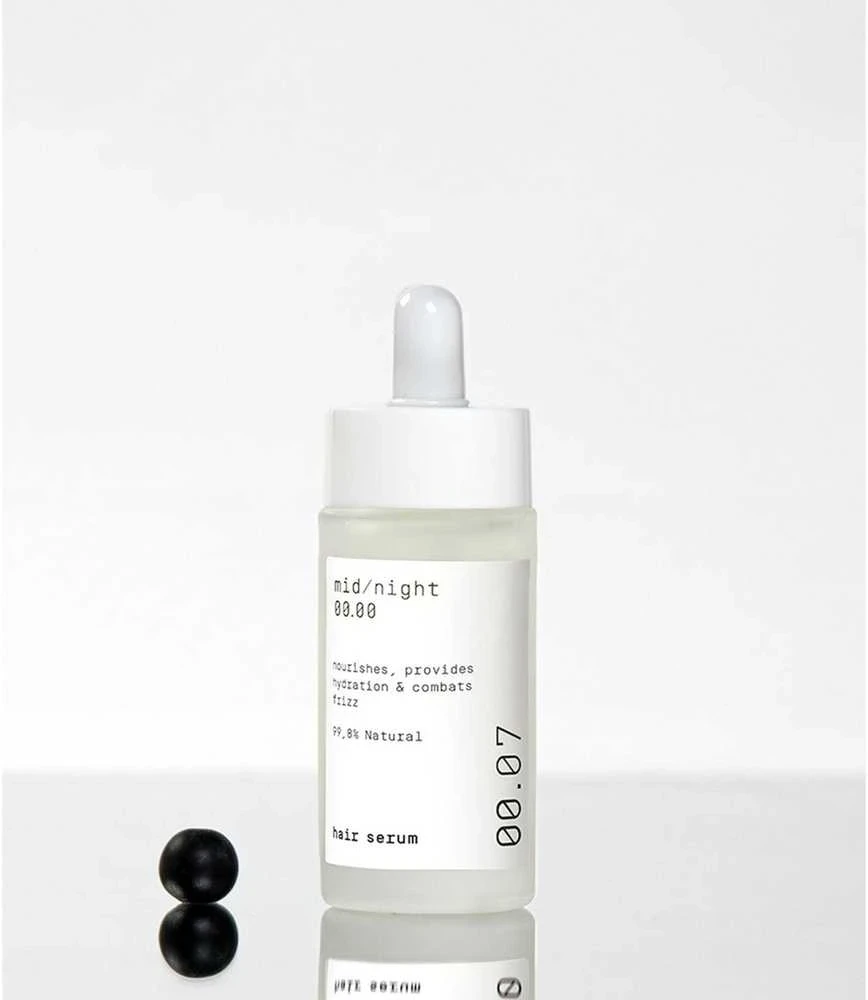Mid/night 00.00 00.07 Hair Serum serumas plaukų galiukams, 30 ml