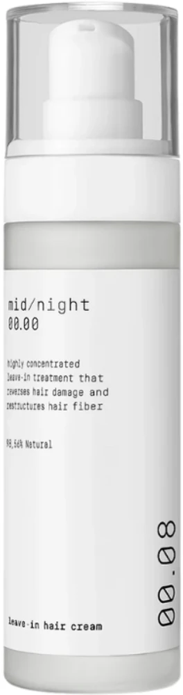 Mid/night 00.00 00.08 Leave-In Hair Kreminis nenuplaunamas plaukų kremas, 50 ml