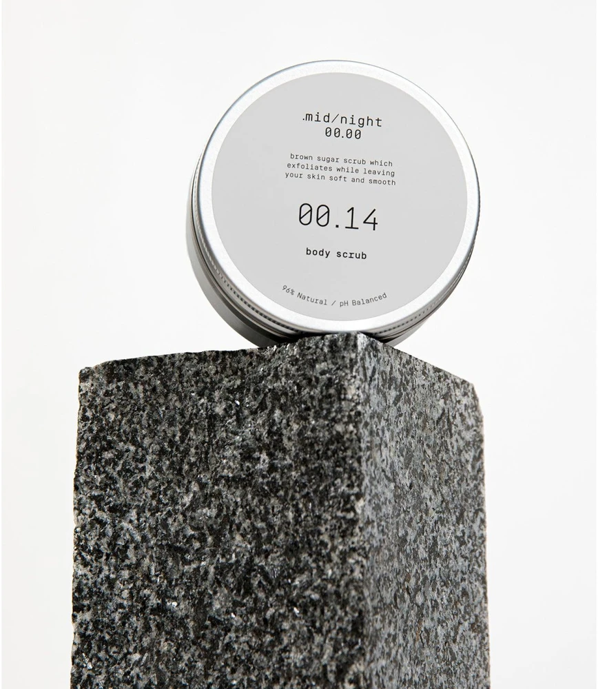 Mid/night 00.00 00.14 Body Scrub kūno šveitiklis, 200 ml