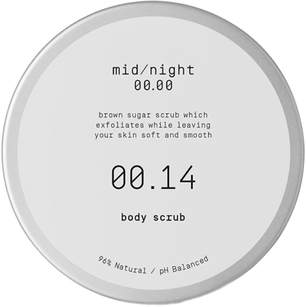 Mid/night 00.00 00.14 Body Scrub kūno šveitiklis, 200 ml