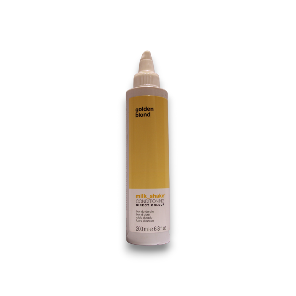„Milk Shake Direct Colour“ plaukų dažų kondicionierius be amoniako, auksinė blondinė, 200 ml