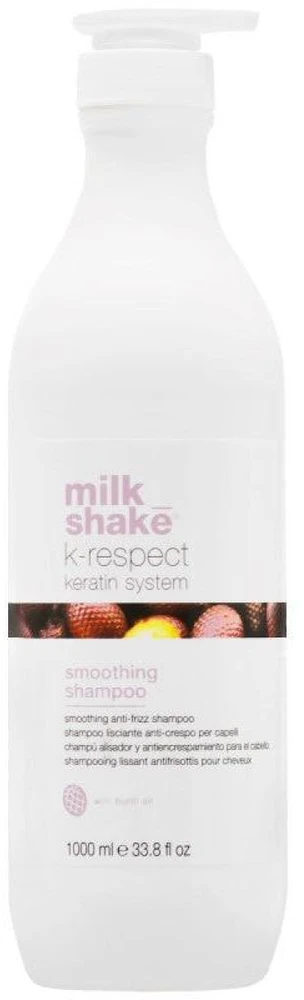 Plaukus švelninantis kondicionierius Milk Shake K-Respect Keratin System Smoothing Šampūnas, 1000ml