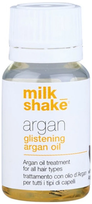 Aliejus visų tipų plaukams Milk Shake Argan Glistening Argan Oil 10ml