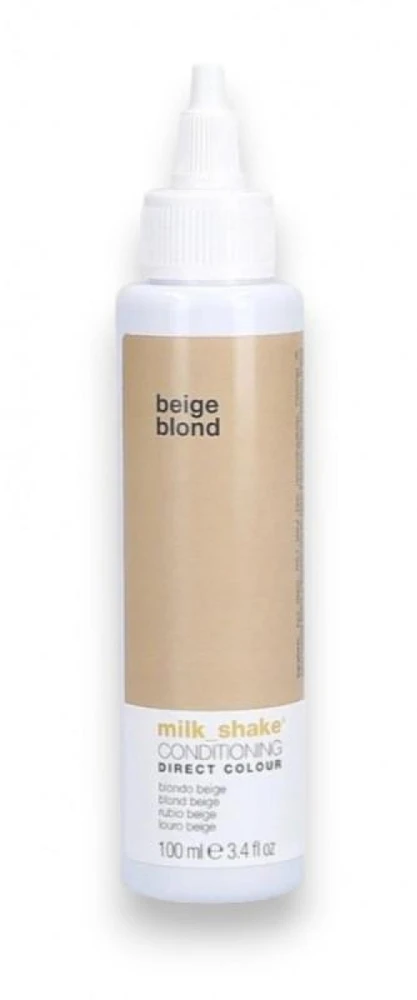 Milk Shake Milk_Shake rusvai gelsvas Blond Conditioning Direct Colour trumpalaikiai plaukų dažai, atspalvis: rusvai gelsvas Blond, 100 ml