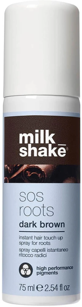Milk Shake Milk_Shake SOS Roots Instant Hair Touch Up plaukų šaknis maskuojantis purškiklis, atspalvis: Dark Brown, 75 ml