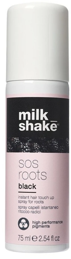 Milk Shake Sos Roots Root Touch-Up Purškiklis Juodas, 75 ml