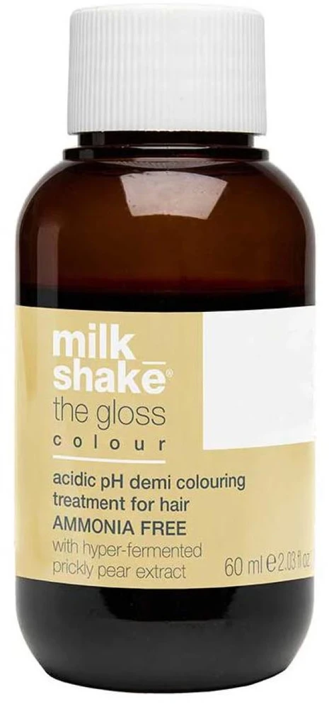 Milk Shake The Gloss Acidic pH Demi-Permanent Colour 10.1 Demi-Permanent Hair Dye 10.1 Platinum Skirtas šviesiems plaukams, 60 ml